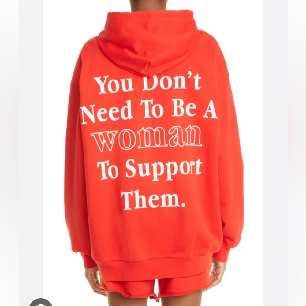 The Mayfair Group Women Red Zip Up Hoodie S/M